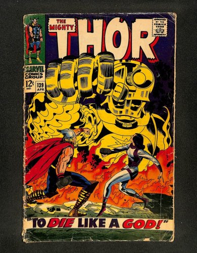 Thor #139 Celestials!  Stan Lee! Jack Kirby Art!