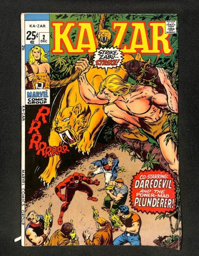 Ka-Zar (1970) #2