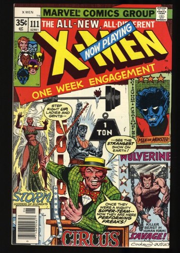 X-Men #111 NM- 9.2 1st Mesmero! Magneto Appearance! NightCrawler!