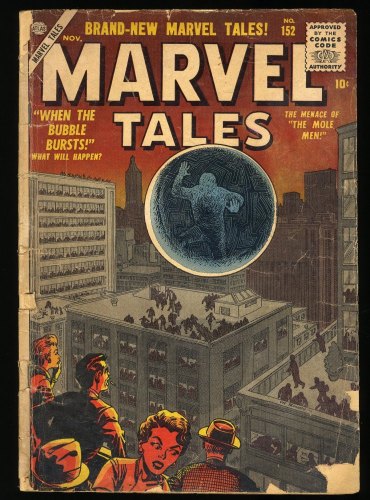 Marvel Tales #152 FA/GD 1.5 Menace of the Mole-Men! Joe Maneely Cover