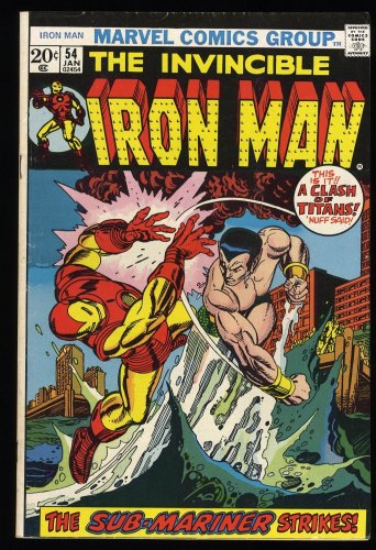 Iron Man #54 FN+ 6.5 1st Appearance Moondragon!