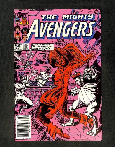 Avengers #245 Newsstand Variant