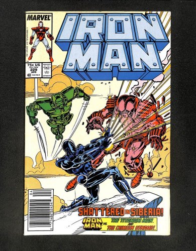 Iron Man #229 Newsstand Variant