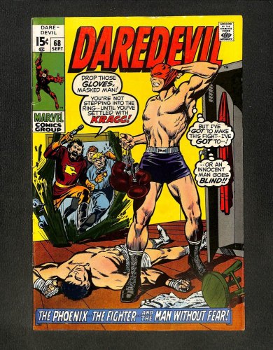 Daredevil #68  1st Kragg! Phoenix The Fighter!