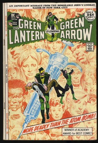 Green Lantern #86 FN/VF 7.0 Drug Issue! Neal Adams Green Arrow!