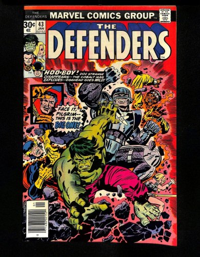 Defenders #43 Hulk and Dr. Strange!!!