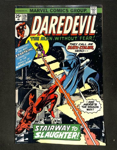Daredevil #128 Death-Stalker appearance! Kane/Johnson Cover