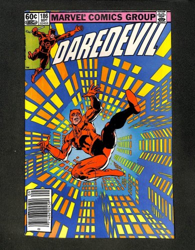 Daredevil #186 Newsstand Variant