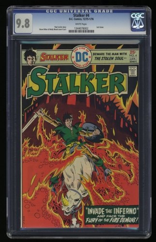 Stalker #4 CGC NM/M 9.8 White Pages