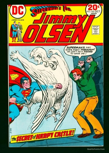 Cover Scan: Superman's Pal, Jimmy Olsen #160 NM/M 9.8 White Pages - Item ID #23419