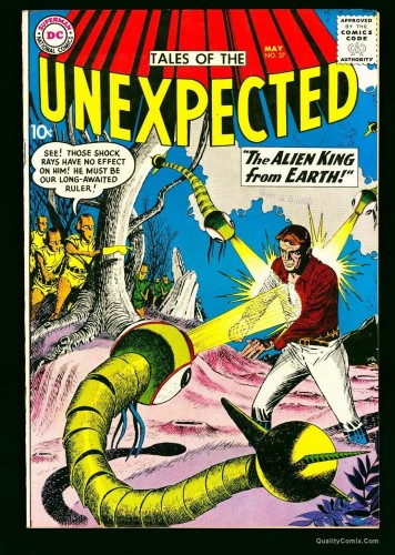 Tales Of The Unexpected #37 VF- 7.5 White Pages Bethlehem