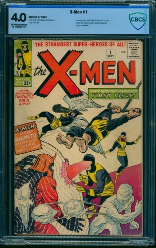 Cover Scan: X-Men #1 CBCS VG 4.0 Off White to White Marvel Comics - Item ID #27763