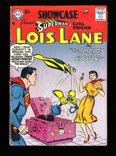 Cover Scan: Showcase #10 VG- 3.5 DC Comics
