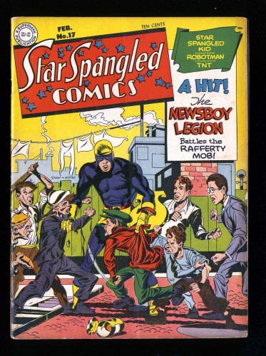 Cover Scan: Star Spangled Comics #17 VG/FN 5.0  - Item ID #30644