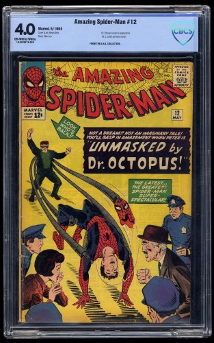 Cover Scan: Amazing Spider-Man #12 CBCS VG 4.0 Off White to White - Item ID #34237