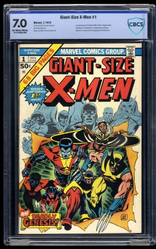 Cover Scan: Giant-Size X-Men #1 CBCS FN/VF 7.0 Off White to White  - Item ID #39106