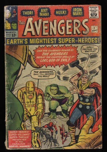 Cover Scan: Avengers #1 FA/GD 1.5