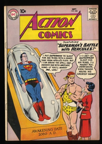 Cover Scan: Action Comics #268 FN 6.0 Hercules Appearance! - Item ID #55029