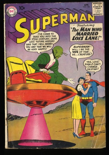 Superman #136 GD 2.0 Bizarro!  Lois Lane!