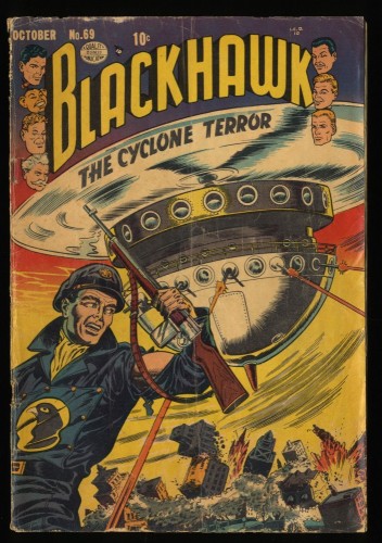Blackhawk #69 GD/VG 3.0 The Cyclone Terror!