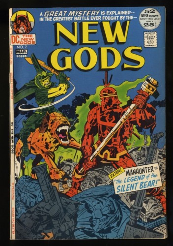 New Gods #7 FN 6.0 1st Appearance Steppenwolf!