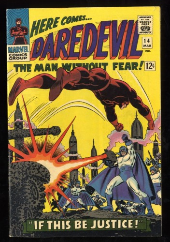 Daredevil #14 FN/VF 7.0 White Pages