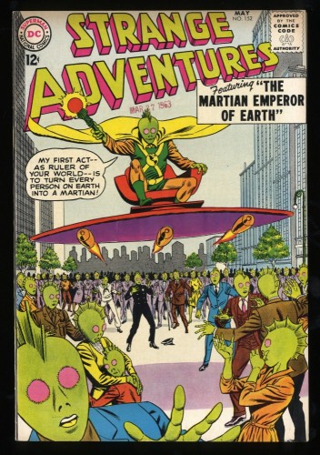 Strange Adventures #152 VF- 7.5 Bethlehem DC Comics