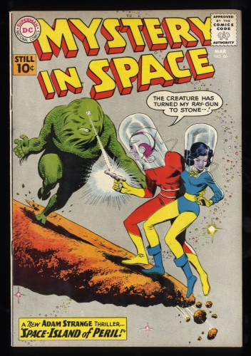 Cover Scan: Mystery In Space #66 VF- 7.5 - Item ID #102093