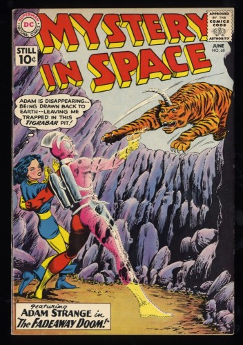 Cover Scan: Mystery In Space #68 VF 8.0 Massachusetts - Item ID #102096