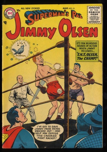 Cover Scan: Superman's Pal, Jimmy Olsen #11 FN+ 6.5 - Item ID #102124