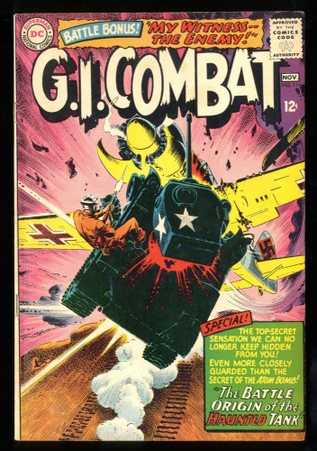 G.I. Combat #114 FN- 5.5