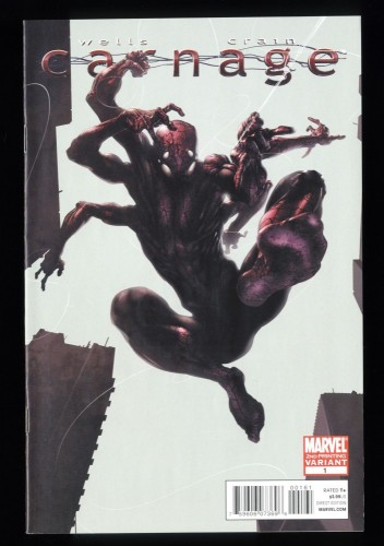 Carnage #1 NM+ 9.6 2nd Print Crain Variant Iron Man Spider-Man!