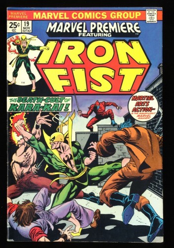 Cover Scan: Marvel Premiere #19 VF 8.0 1st app. Colleen Wing! Hulk #181 Ad! - Item ID #111449