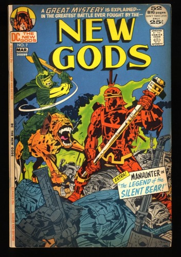 New Gods #7 VG+ 4.5 1st Appearance Steppenwolf!