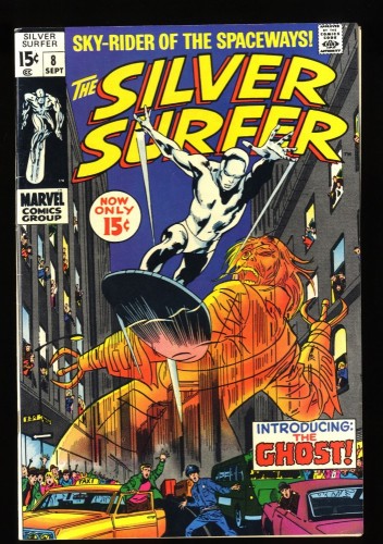 Silver Surfer #8 VF- 7.5