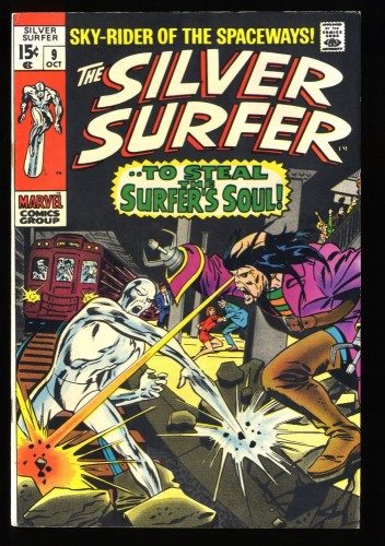 Silver Surfer #9 VF- 7.5