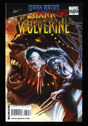 Wolverine (2003) #75 NM 9.4 1:15 Djurdjevic Variant Dark