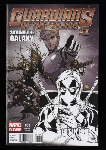 Guardians of the Galaxy (2013) #1 VF 8.0 Deadpool Sketch Variant