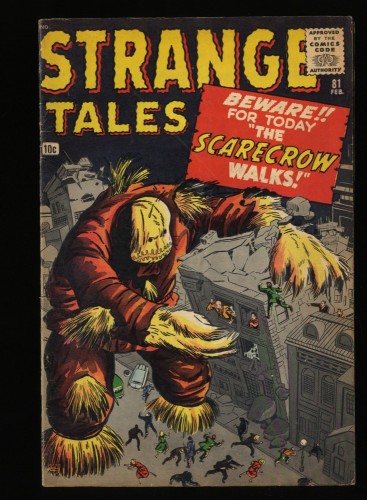Strange Tales #81 VG 4.0