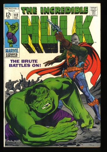 Incredible Hulk (1962) #112 VF 8.0 2nd Galaxy Master