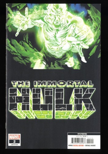 Immortal Hulk #2 NM+ 9.6 5th Print Bennett Variant 1st Dr. Frye!