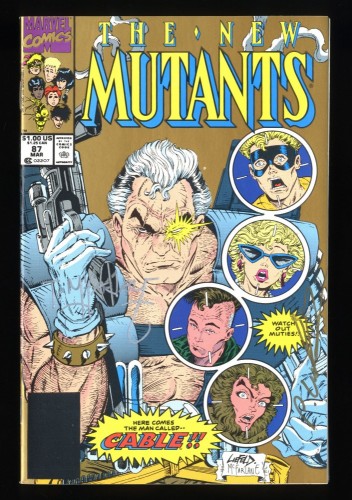 New Mutants #87 NM+ 9.6 Signed by Todd McFarlane and Rob Liefield! 2nd Print