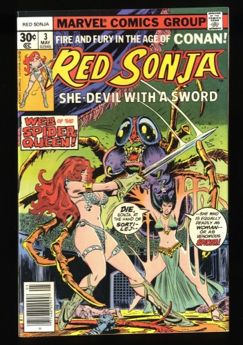 Red Sonja (1977) #3 NM+ 9.6