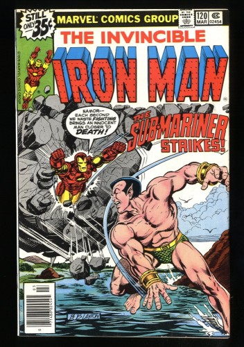 Iron Man #120 NM- 9.2 1st Justin Hammer Vs. Sub-Mariner!
