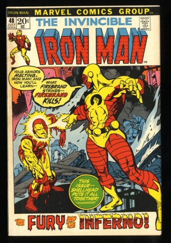 Iron Man #48 VF- 7.5