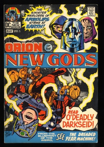 New Gods #2 FN/VF 7.0 1st Darkseid Cover!