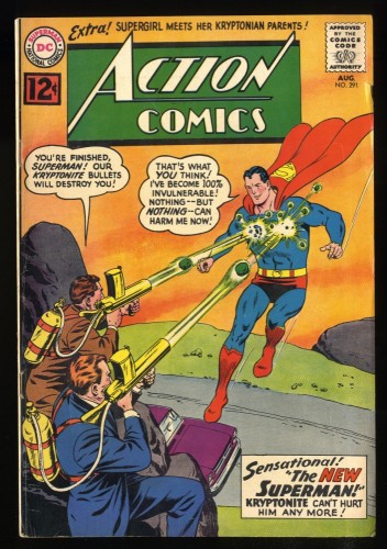 Action Comics #291 VG+ 4.5