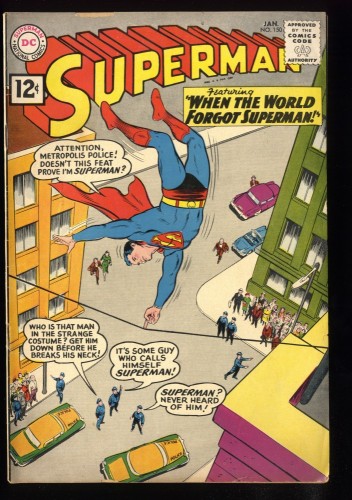 Superman #150 VG+ 4.5