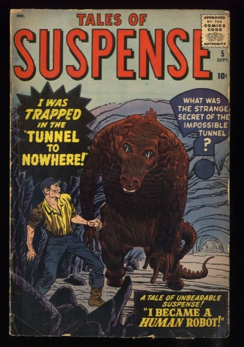 Tales Of Suspense #5 GD 2.0