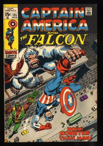 Captain America #135 NM- 9.2